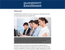 Tablet Screenshot of healthbenefitenrollment.com